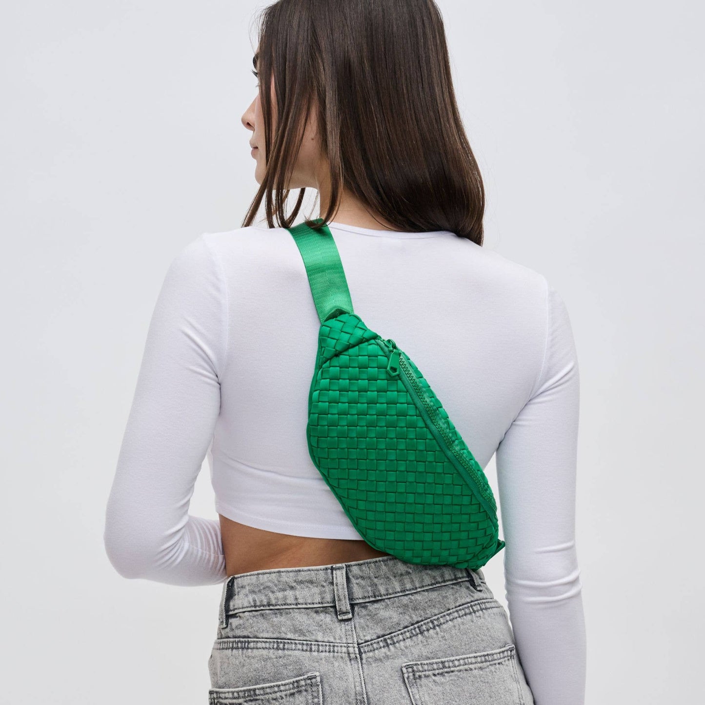 Aim High Woven Neoprene Belt Bag