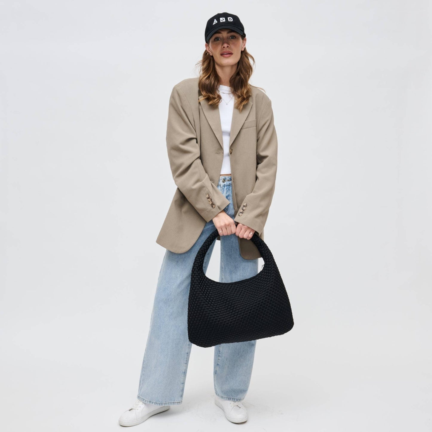 Dare to Dream - Large Woven Neoprene Hobo