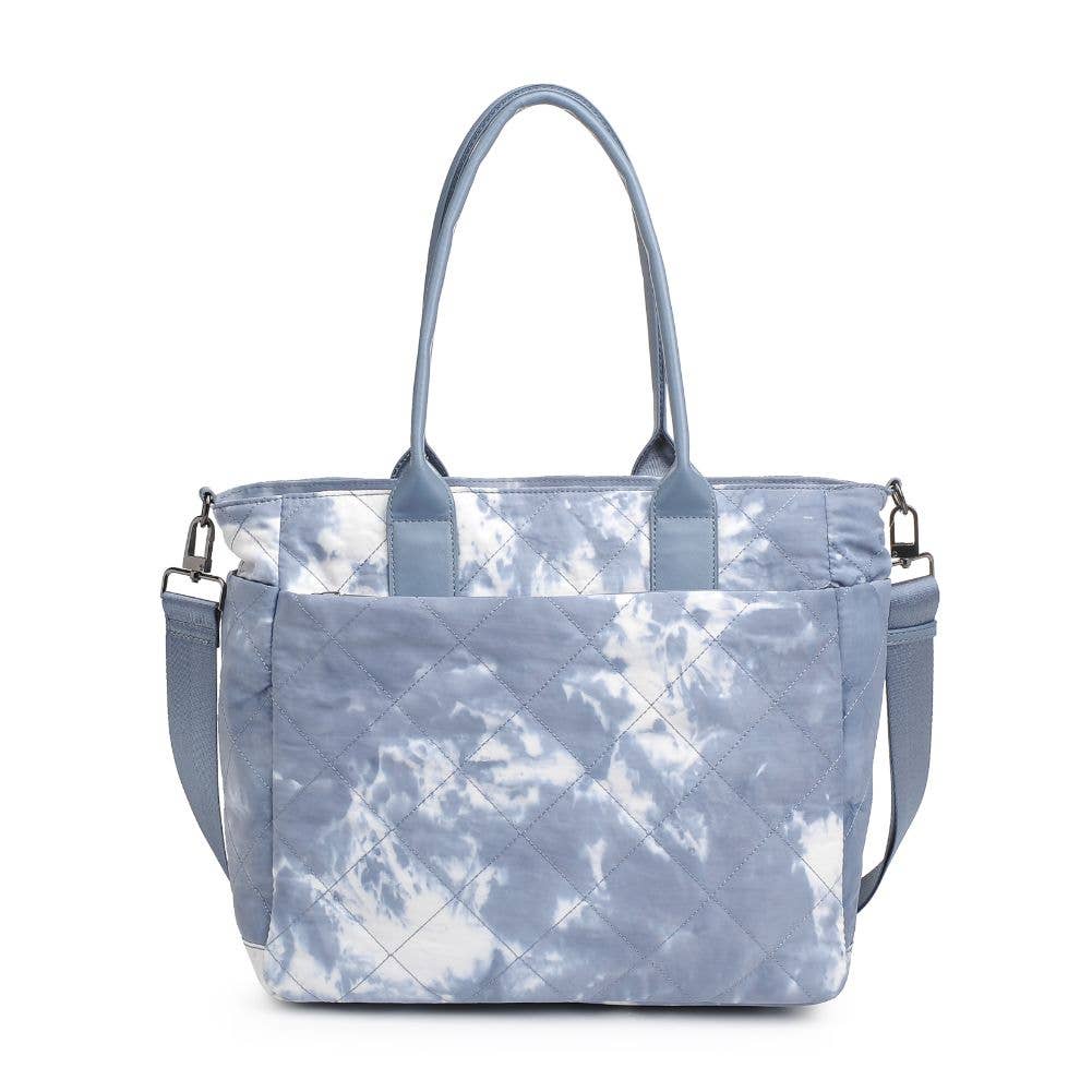 Motivator East West Quilted Nylon Tote