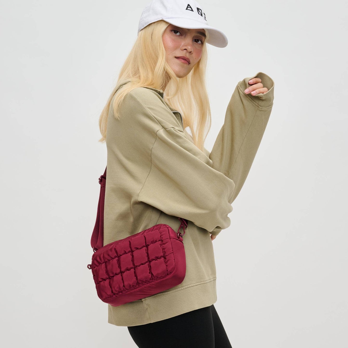 Inspiration - Quilted Puffer Nylon Crossbody