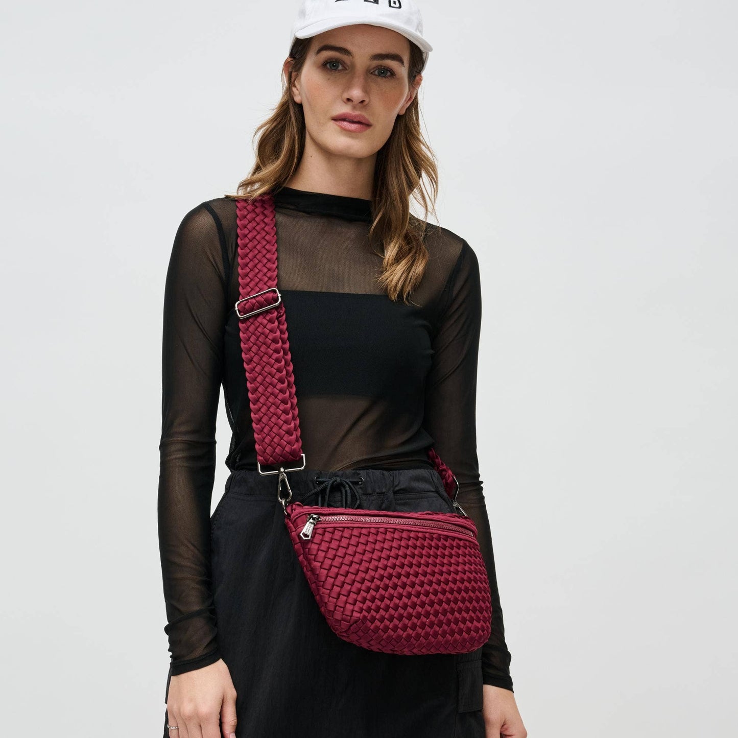 Ethereal - Woven Neoprene Crossbody Bag