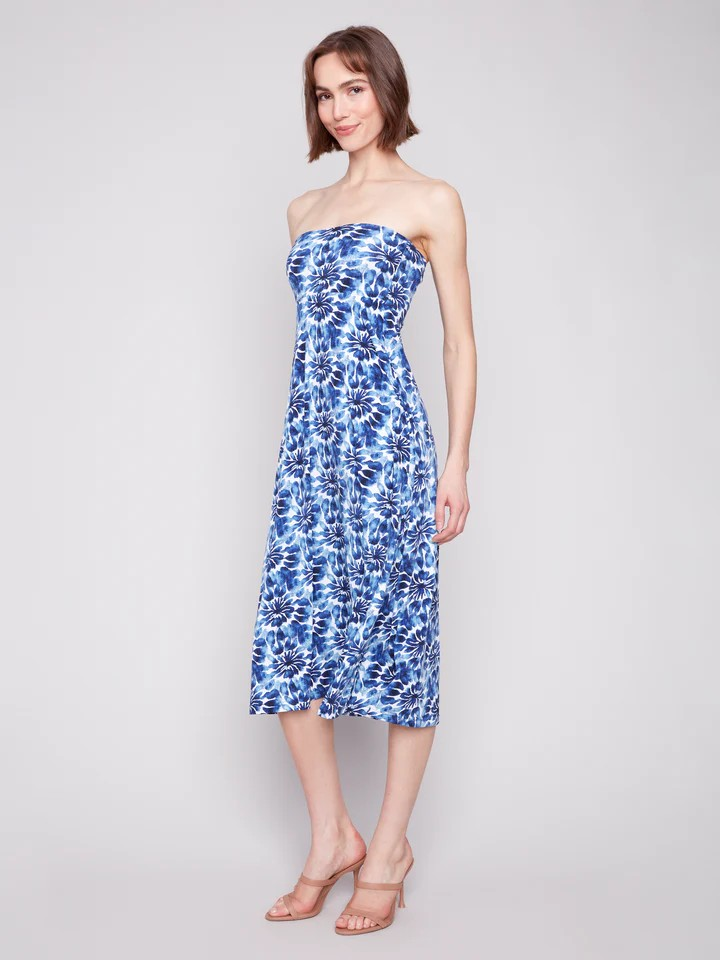 2-in-1 Printed Convertible Skirt/Dress