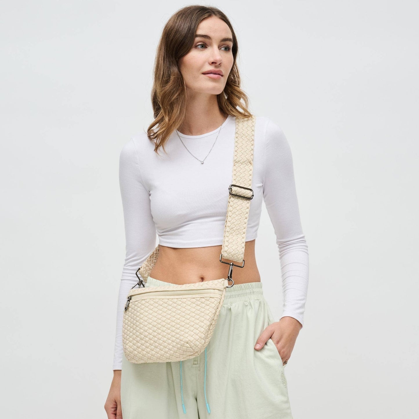 Ethereal - Woven Neoprene Crossbody Bag