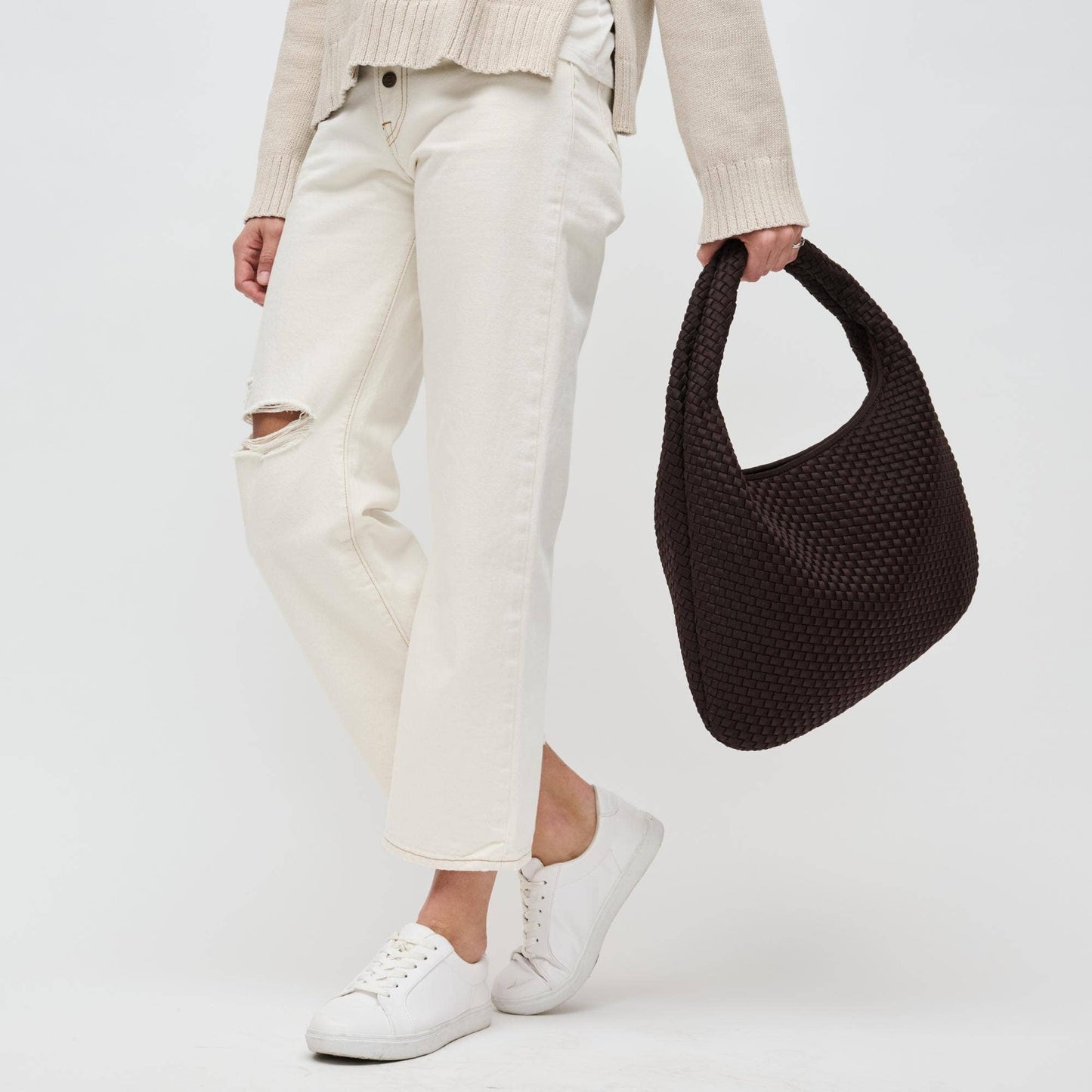 Dare to Dream - Large Woven Neoprene Hobo