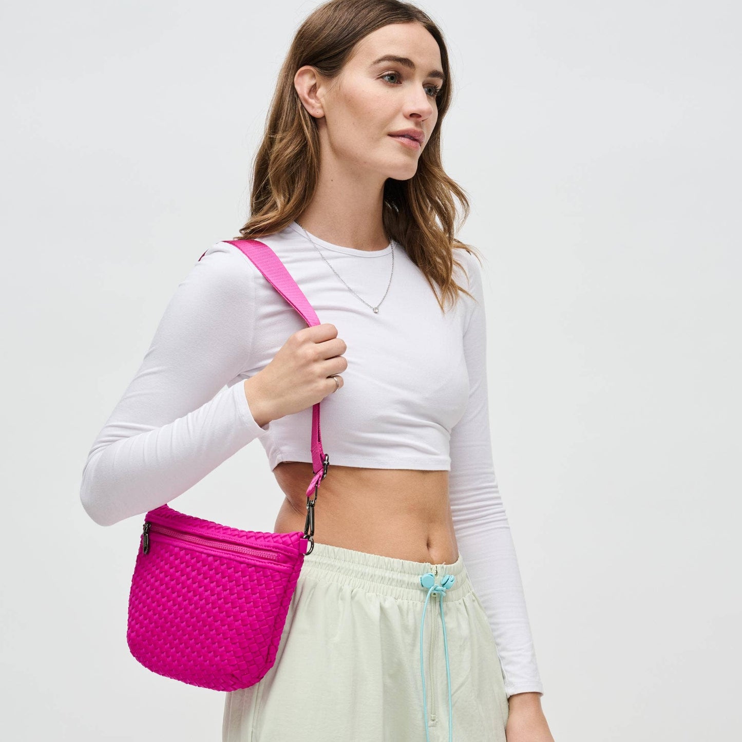 Ethereal - Woven Neoprene Crossbody Bag