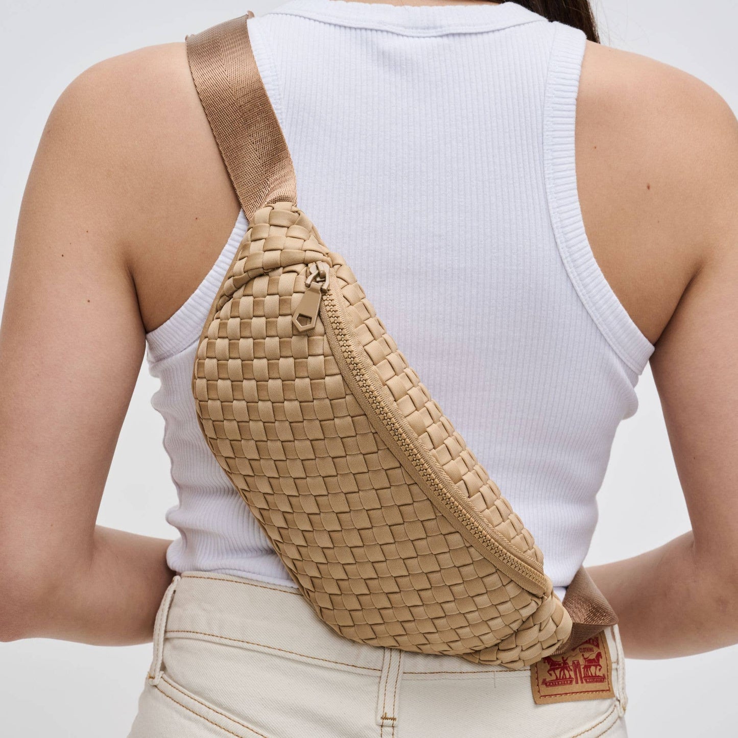 Aim High Woven Neoprene Belt Bag