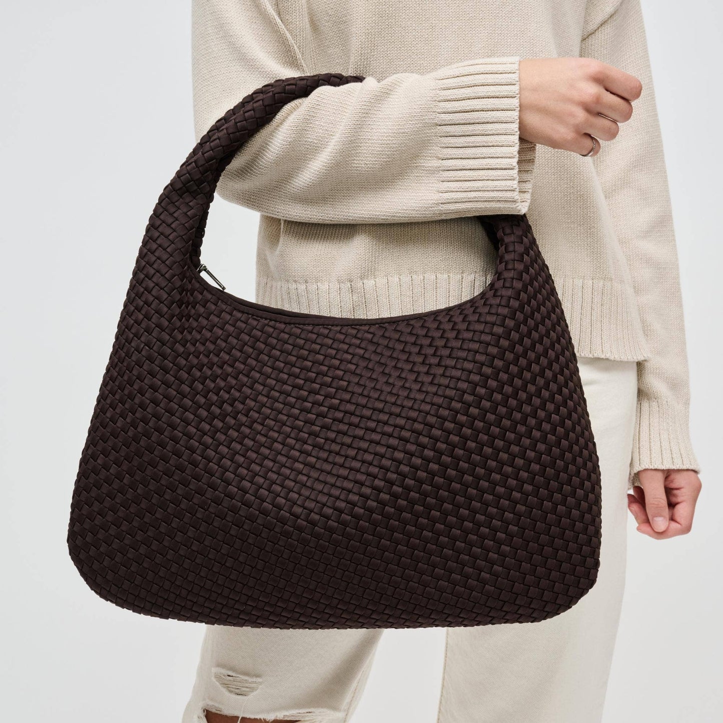 Dare to Dream - Large Woven Neoprene Hobo