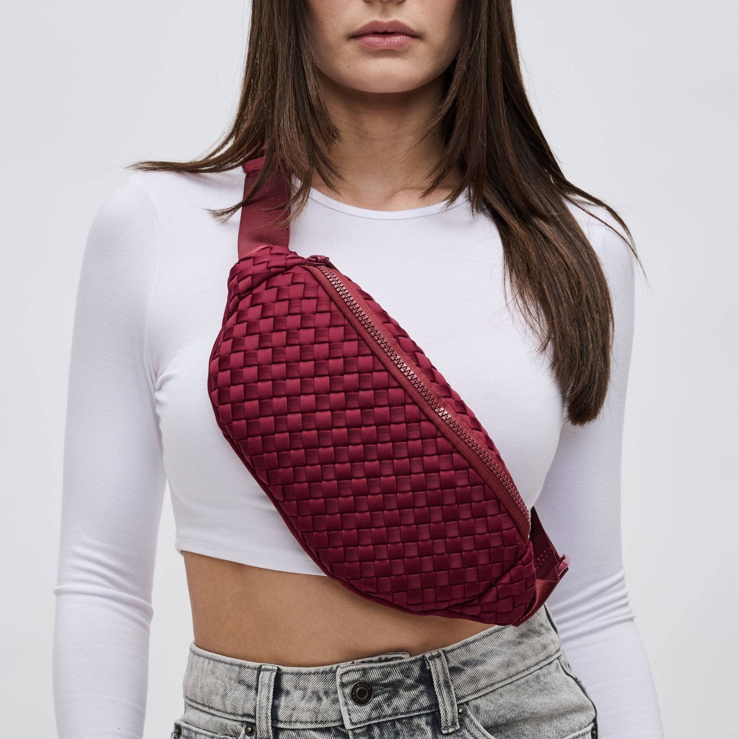 Aim High Woven Neoprene Belt Bag