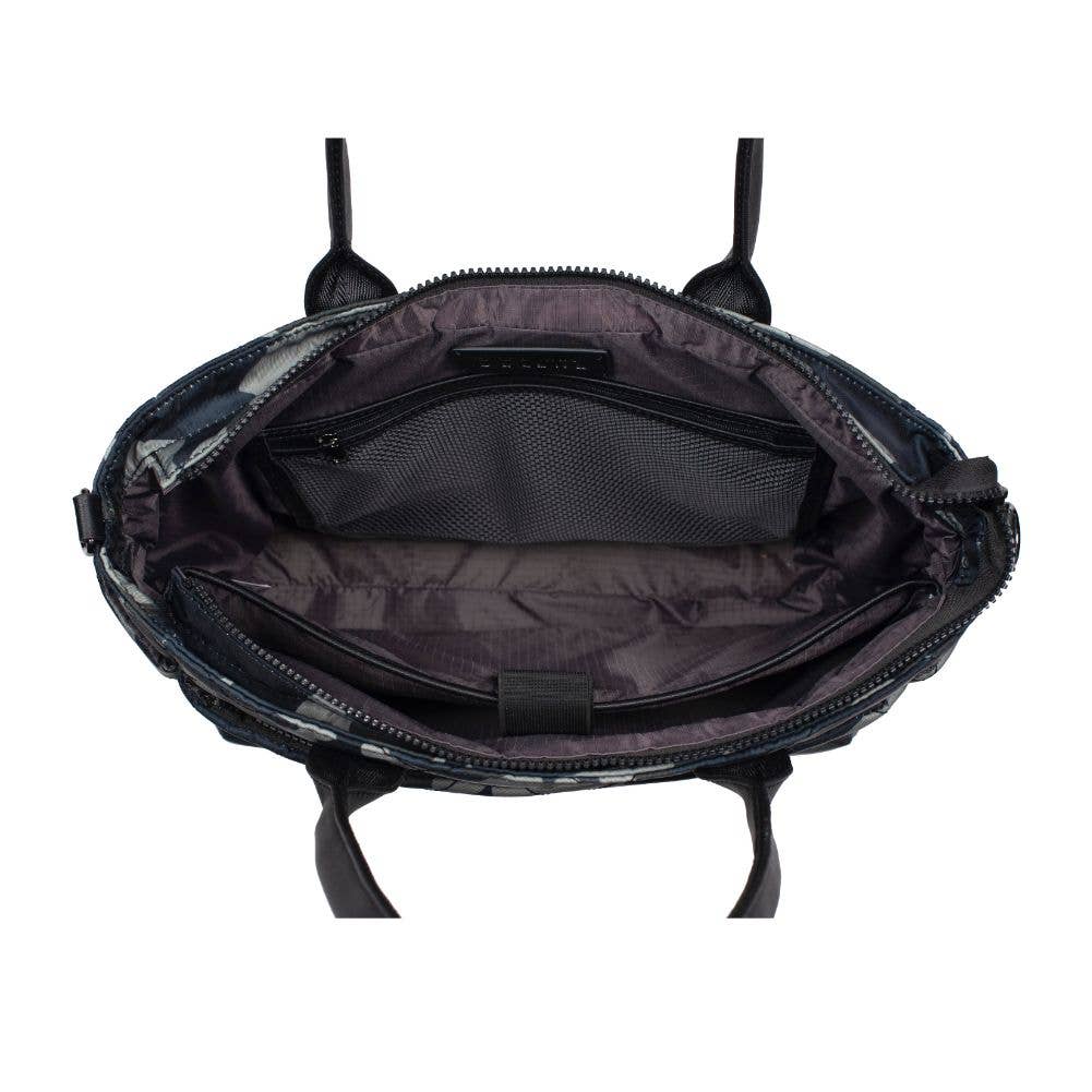 Motivator East West Quilted Nylon Tote