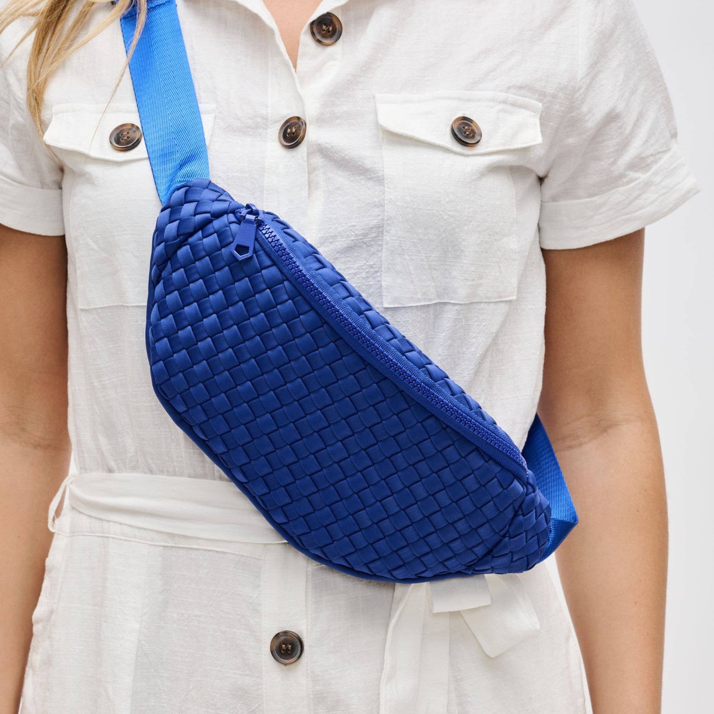Aim High Woven Neoprene Belt Bag