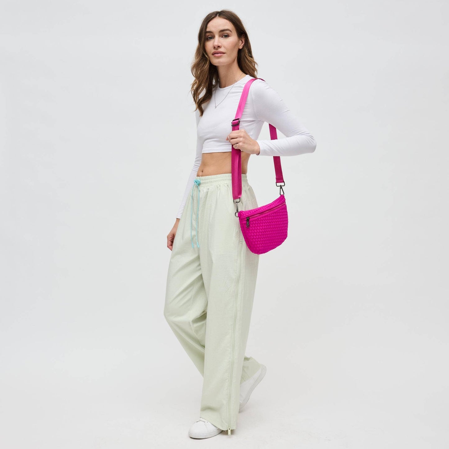 Ethereal - Woven Neoprene Crossbody Bag