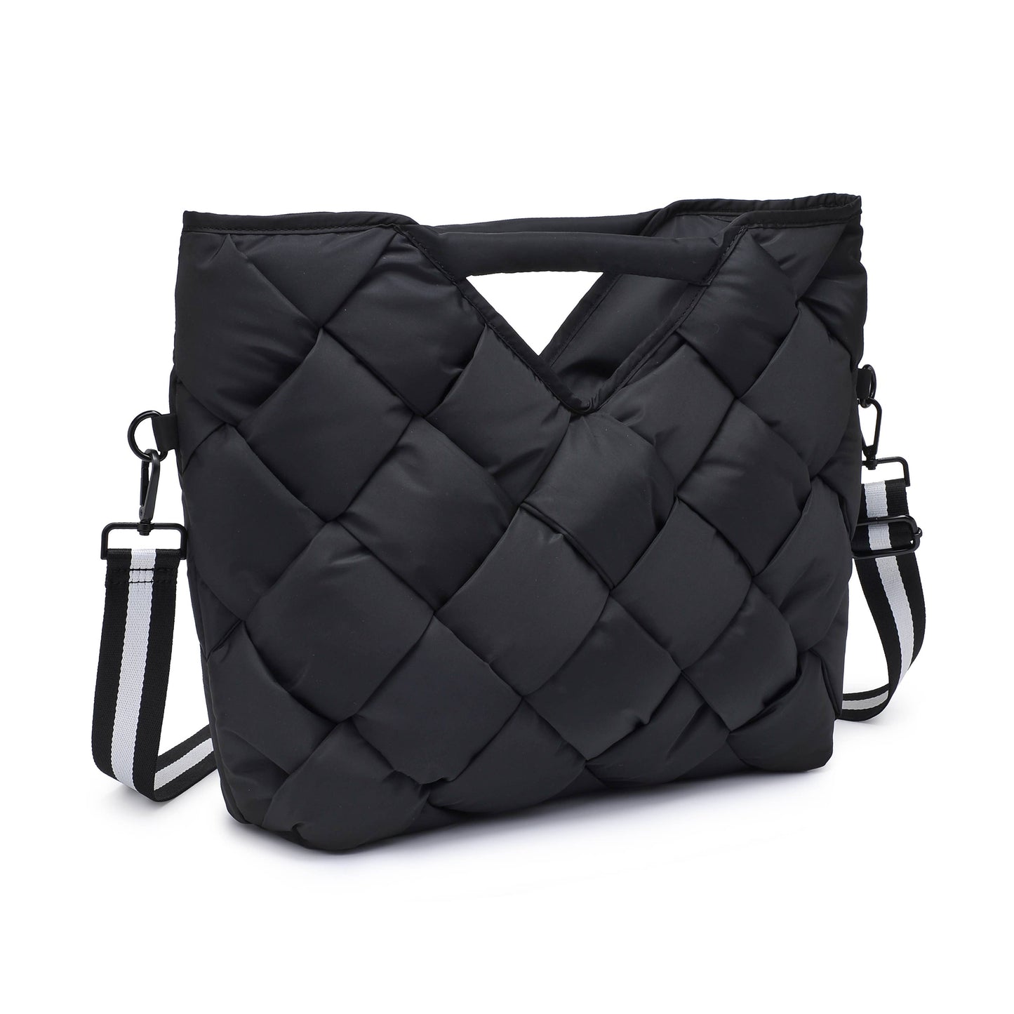 Revelation Woven Nylon Tote Crossbody