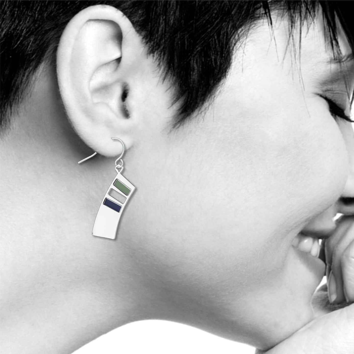 KANDINSKY THE COLORS OF MUSIC EARRINGS