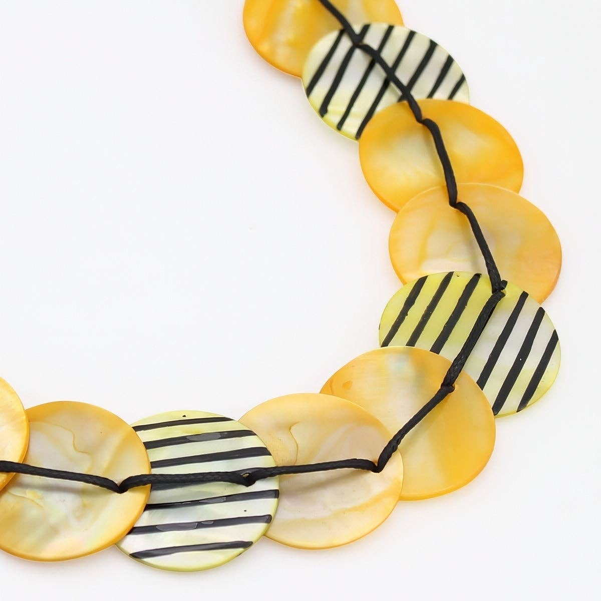 Yellow Jessa Collar Necklace