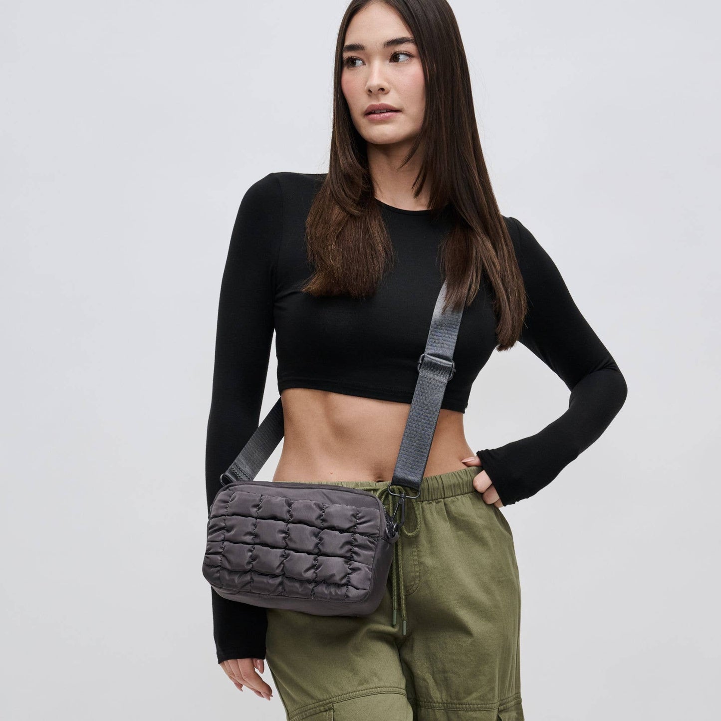 Inspiration - Quilted Puffer Nylon Crossbody