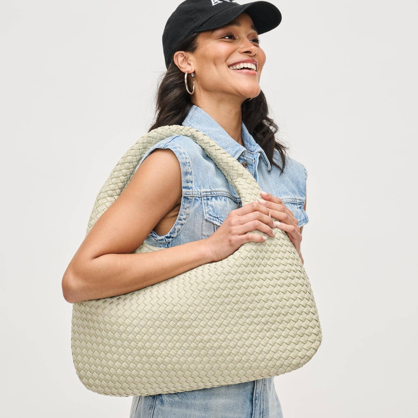 Dare to Dream - Large Woven Neoprene Hobo