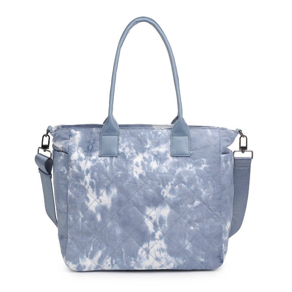 Motivator East West Quilted Nylon Tote