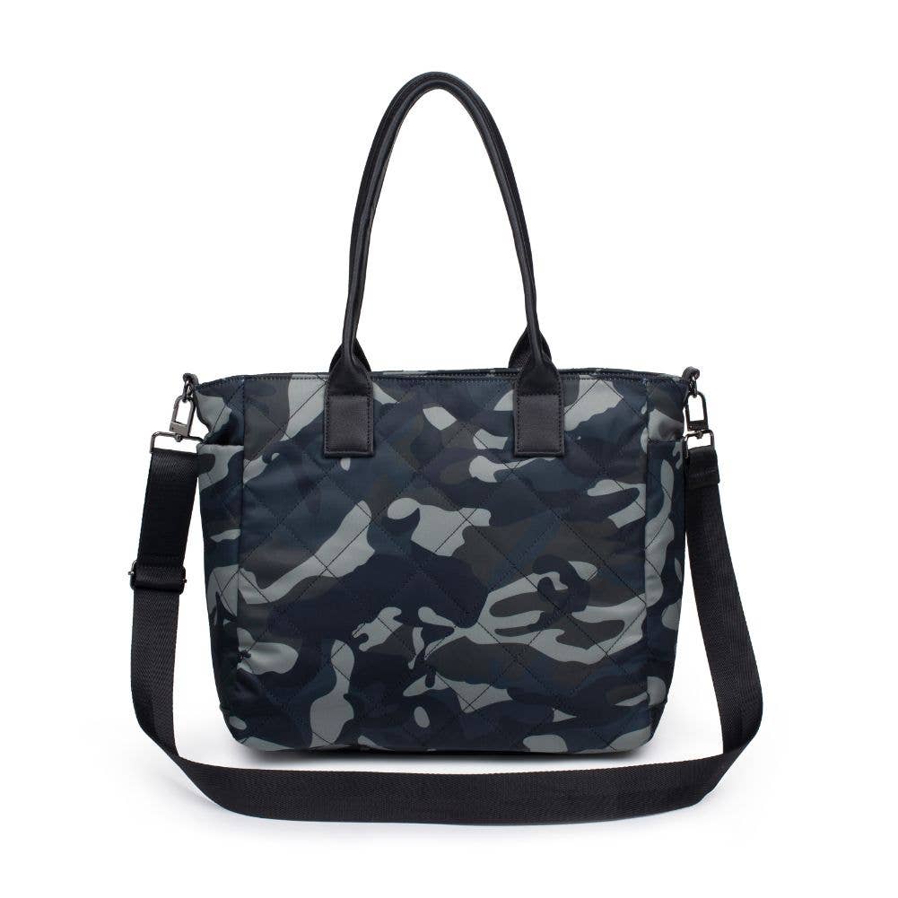Motivator East West Quilted Nylon Tote
