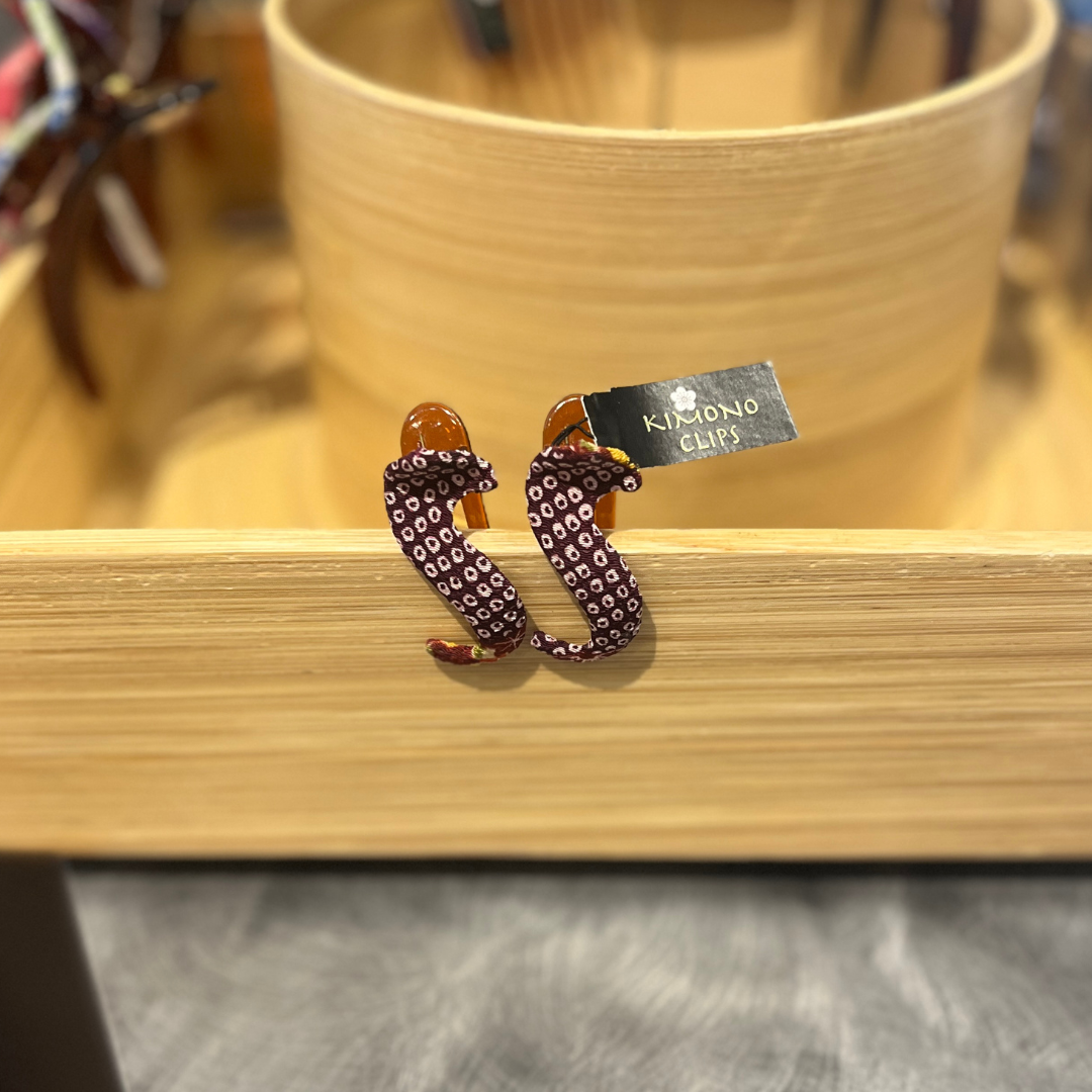 Kimono Hair Clips