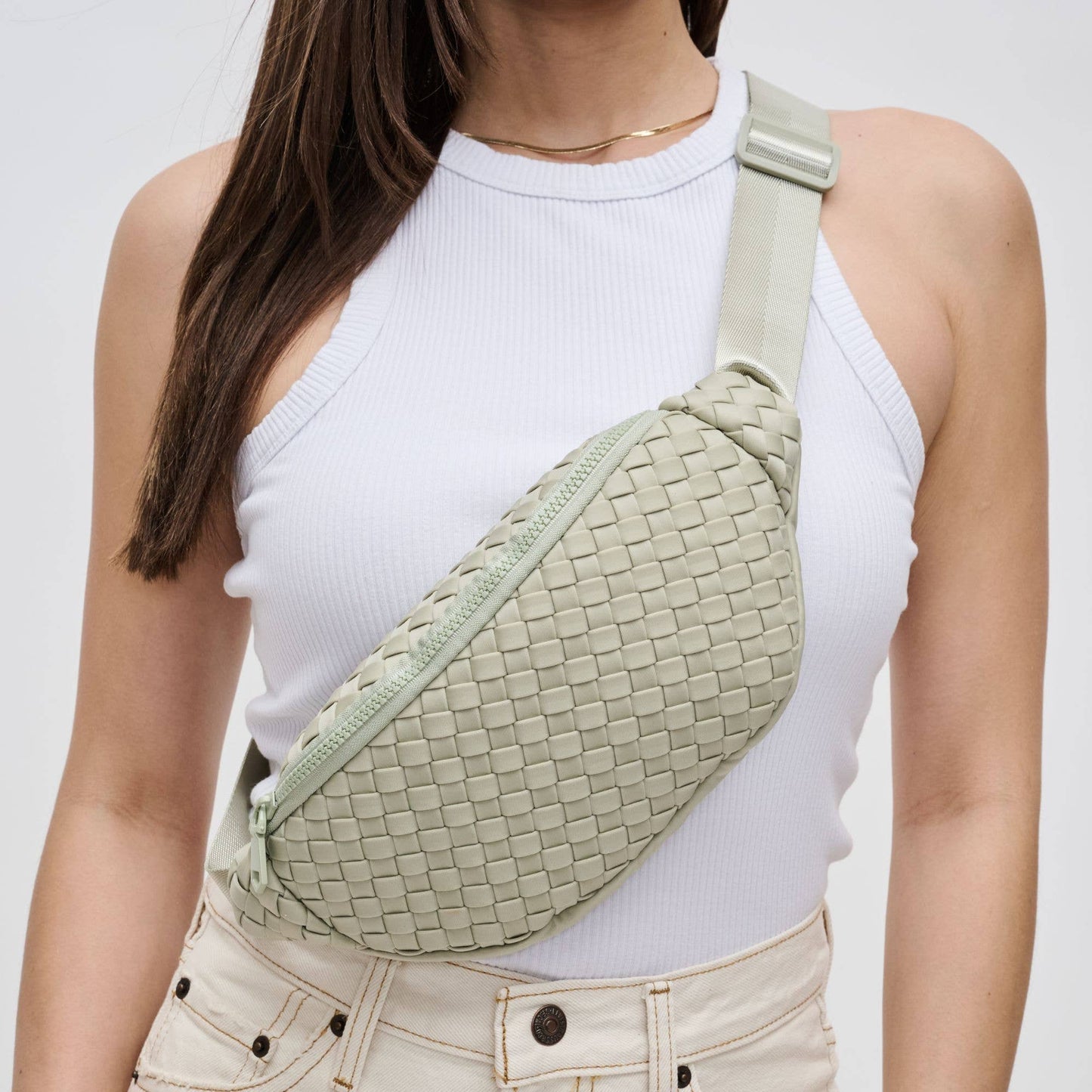 Aim High Woven Neoprene Belt Bag