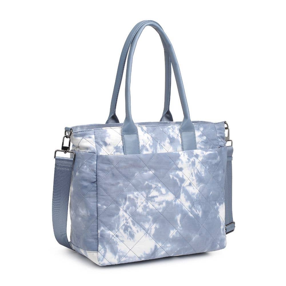 Motivator East West Quilted Nylon Tote