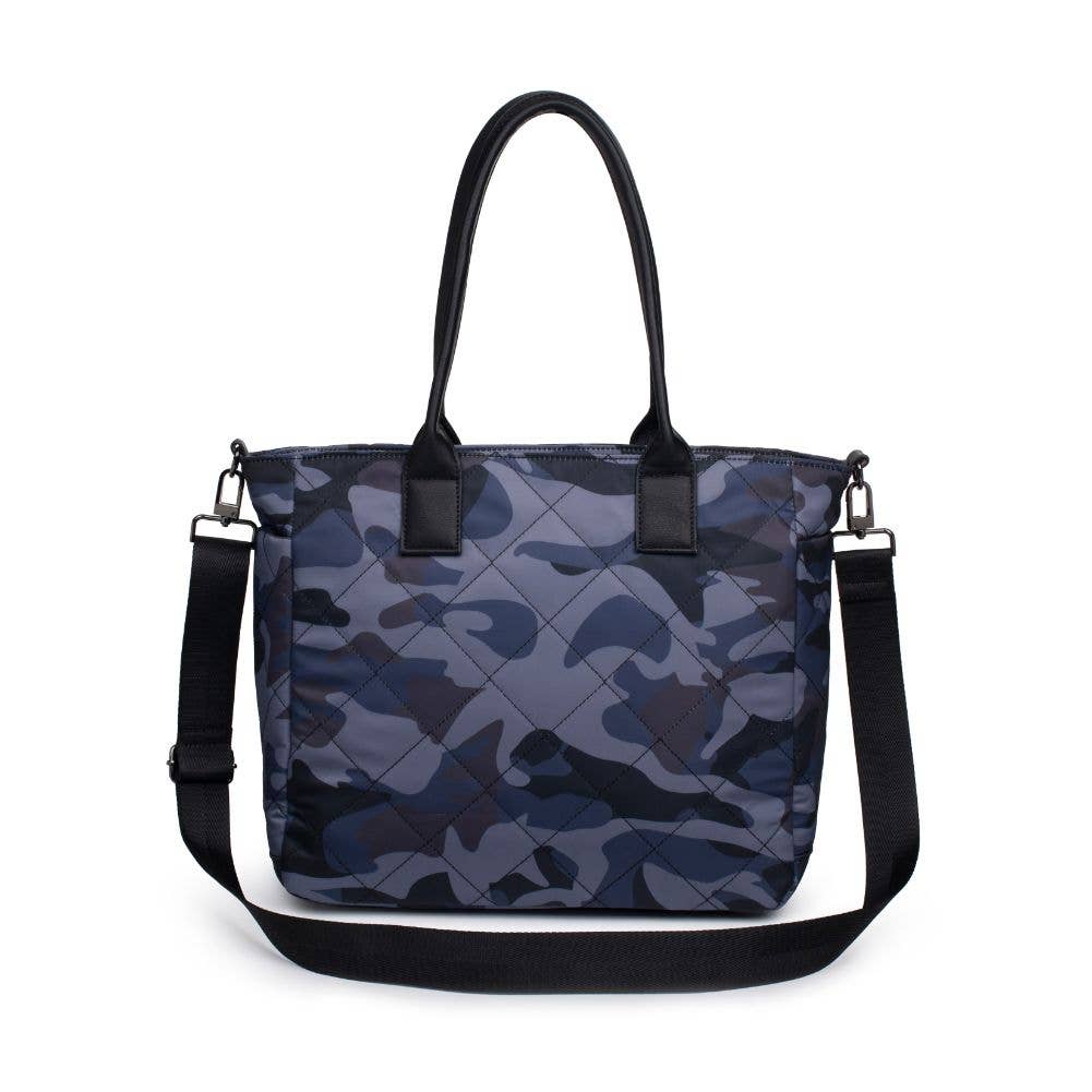 Motivator East West Quilted Nylon Tote