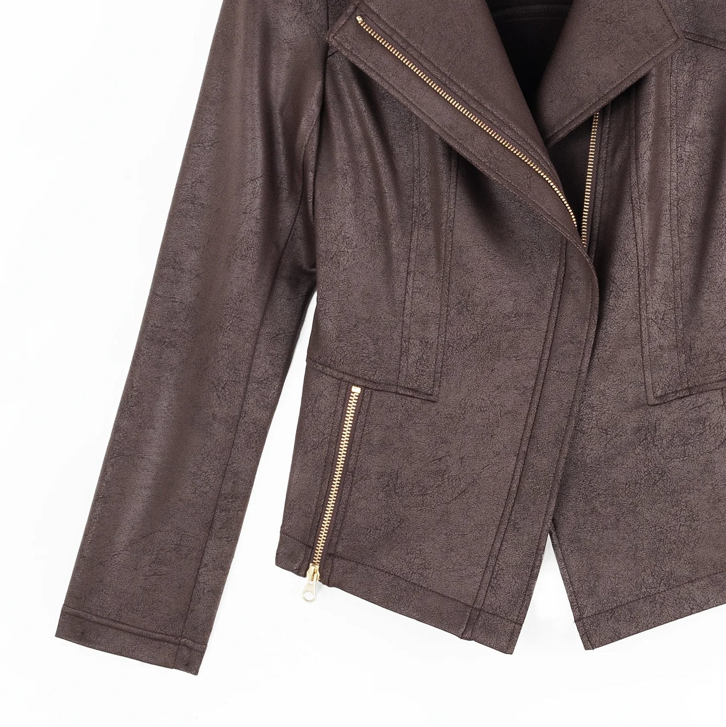 Brown Liquid Leather™ Signature Jacket