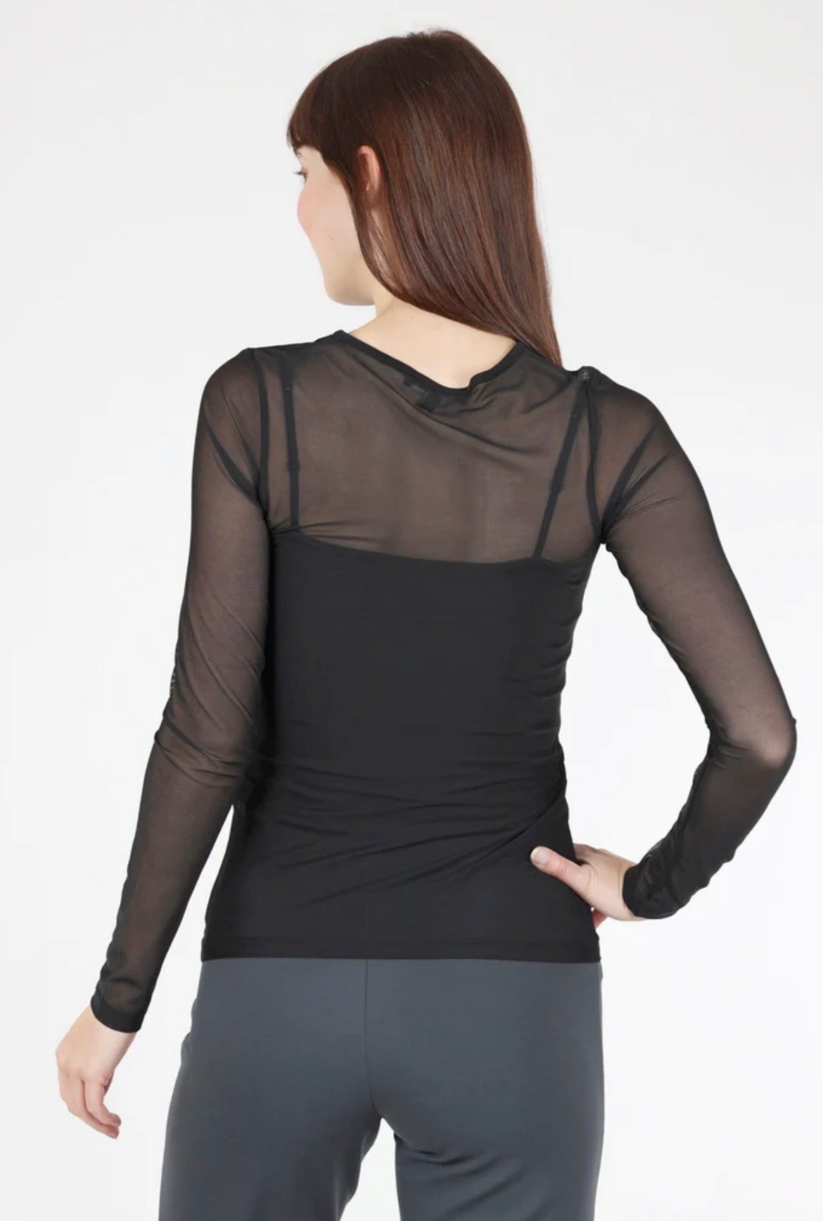Mika Mesh Long Sleeve Tee