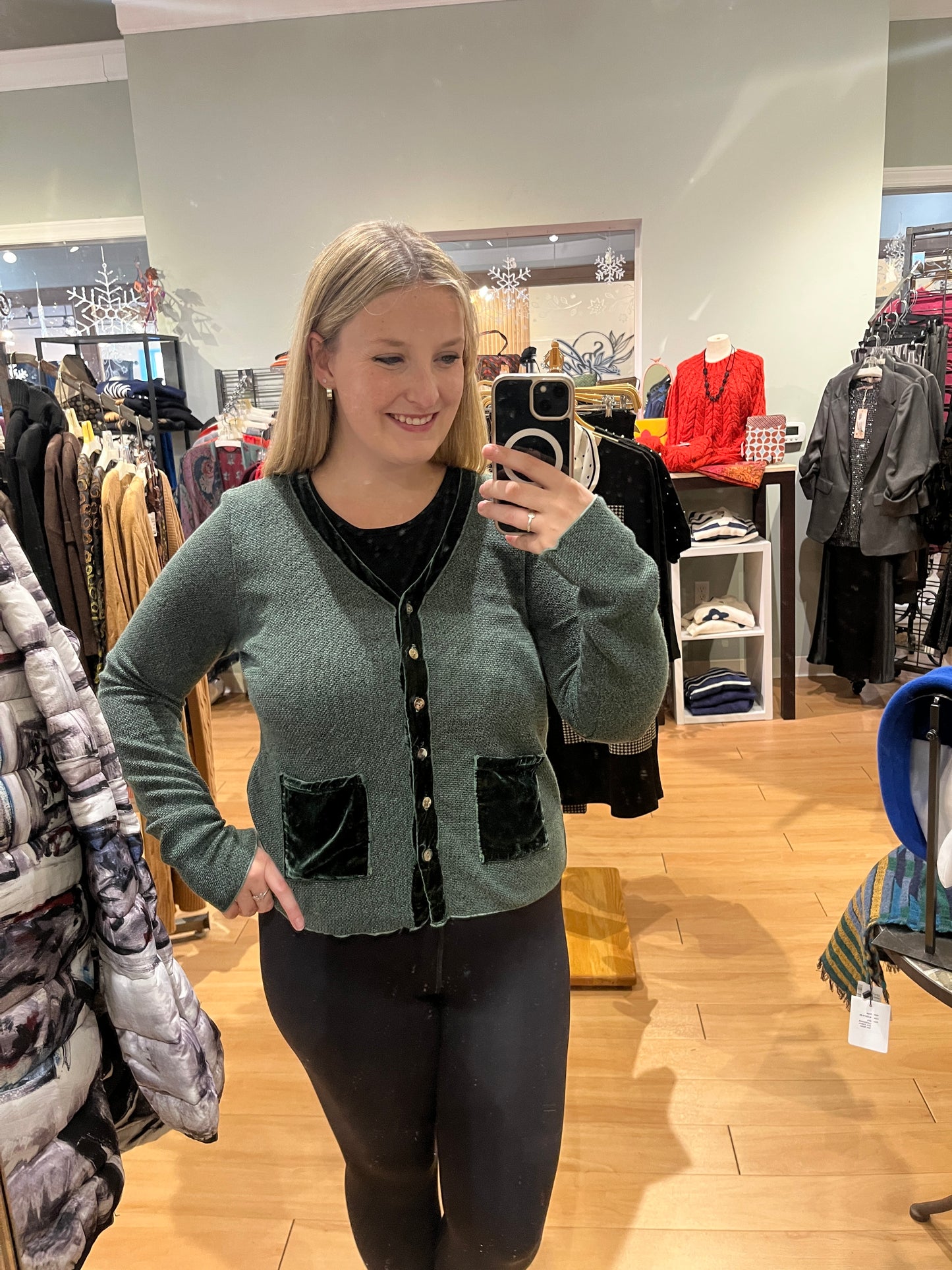 Crop Pocket Cardi