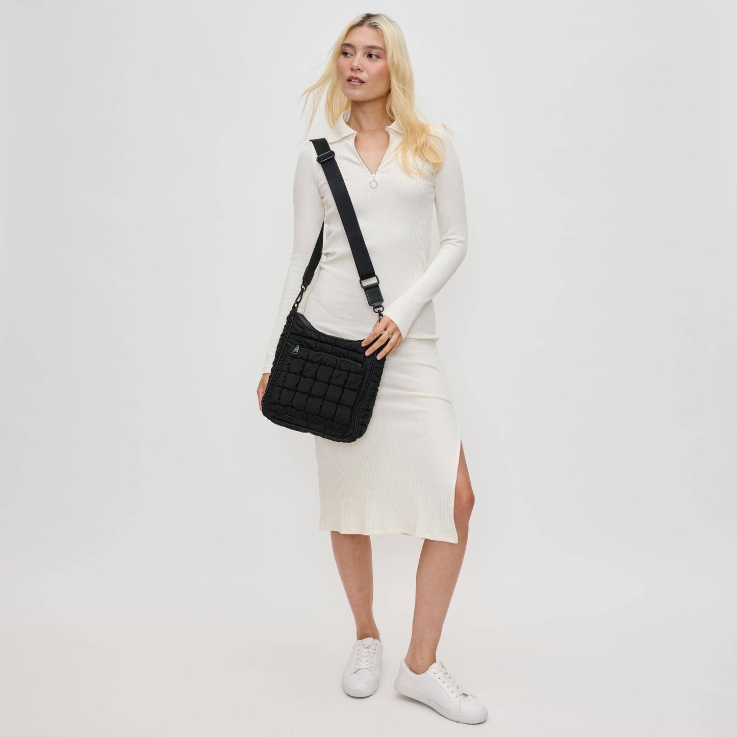 Aura - Quilted Nylon Puffer Crossbody
