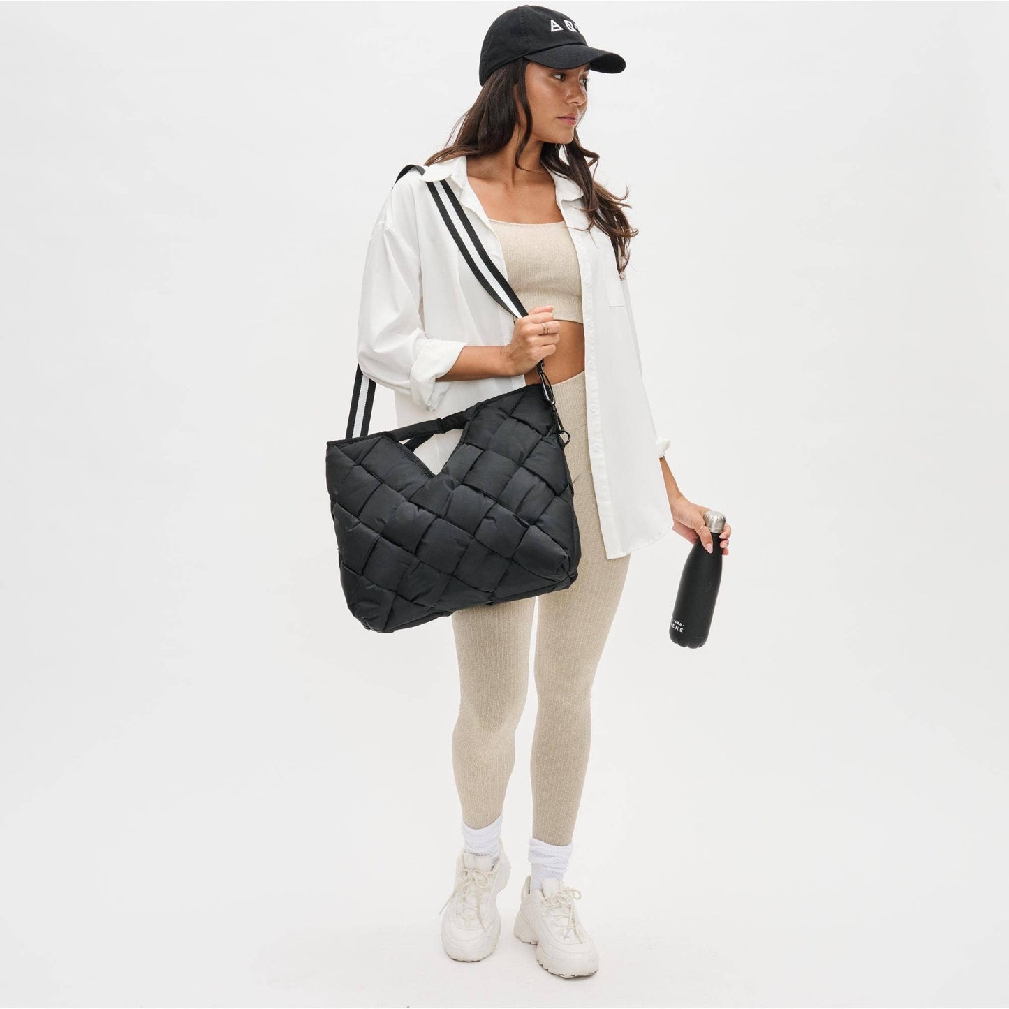 Revelation Woven Nylon Tote Crossbody