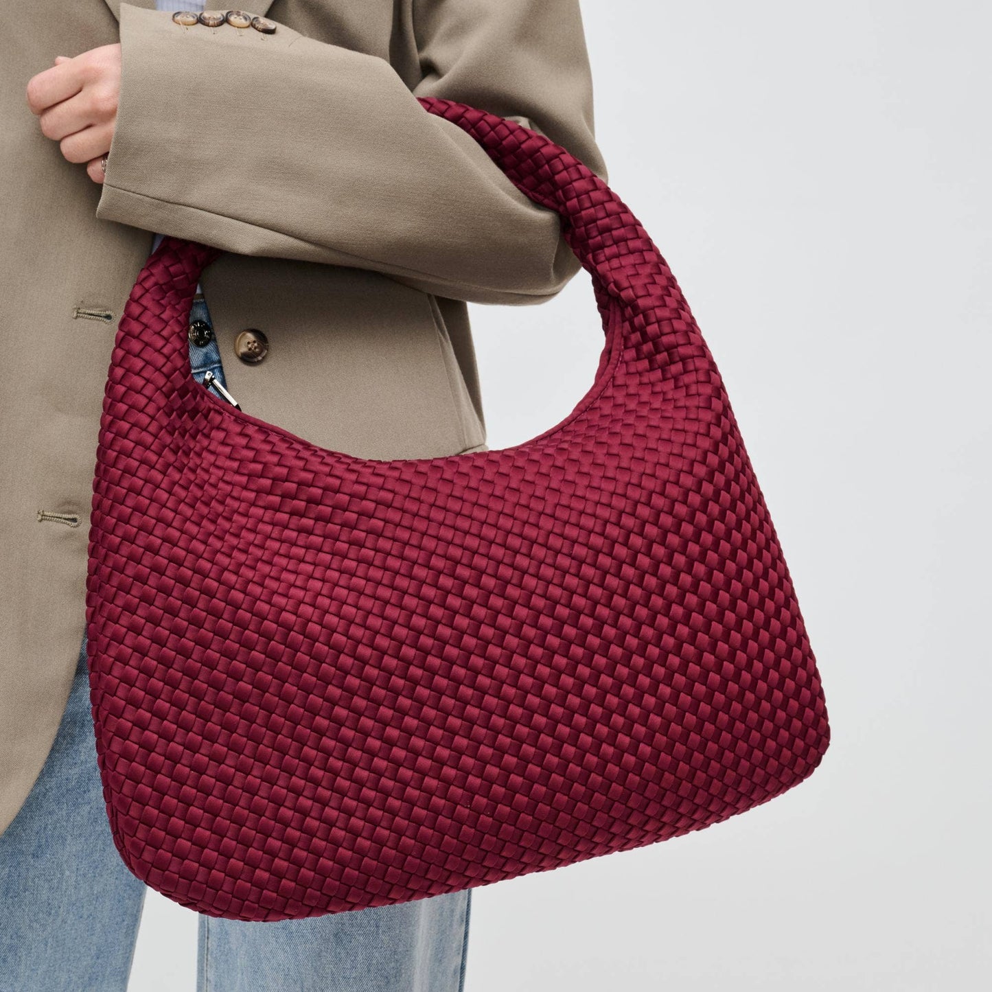 Dare to Dream - Large Woven Neoprene Hobo