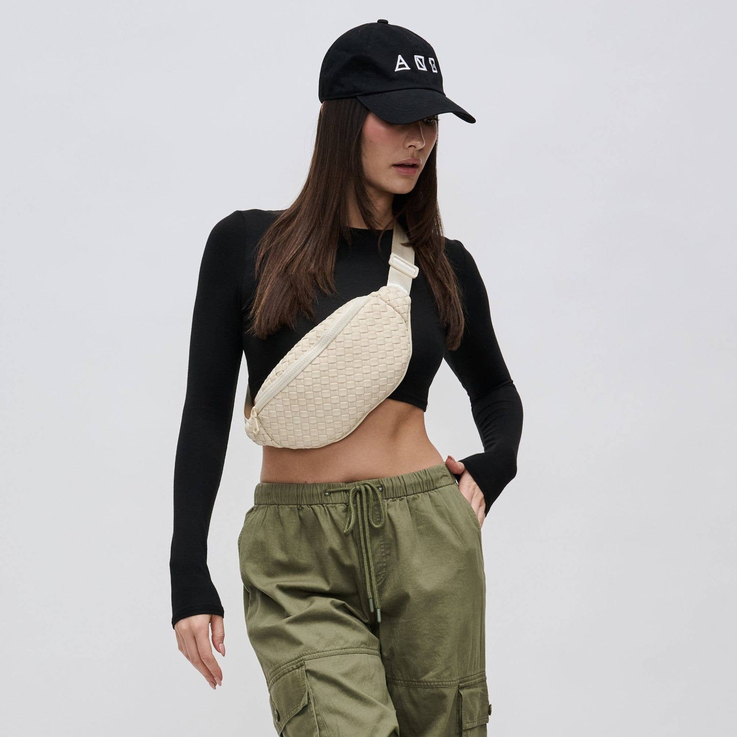 Aim High Woven Neoprene Belt Bag