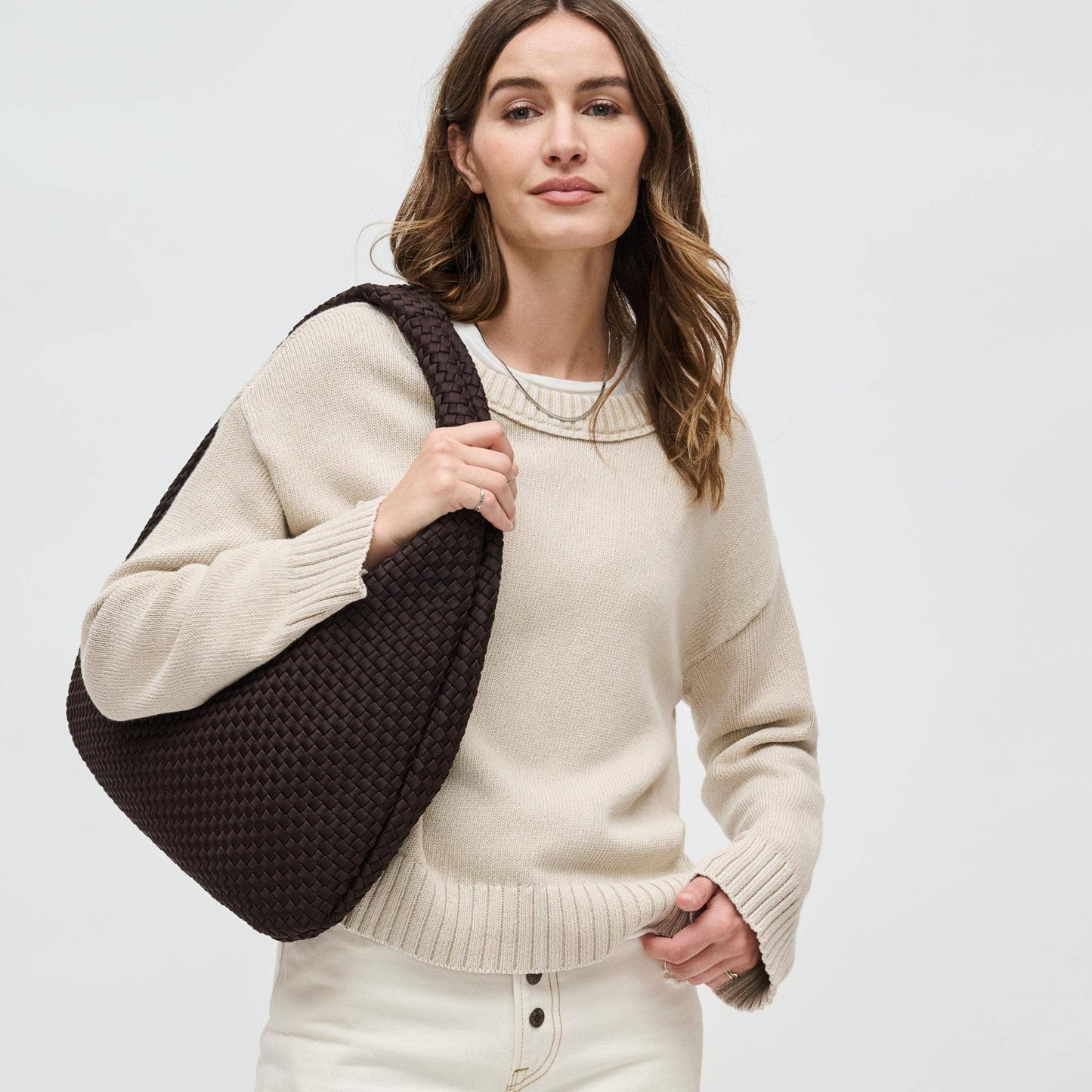 Dare to Dream - Large Woven Neoprene Hobo