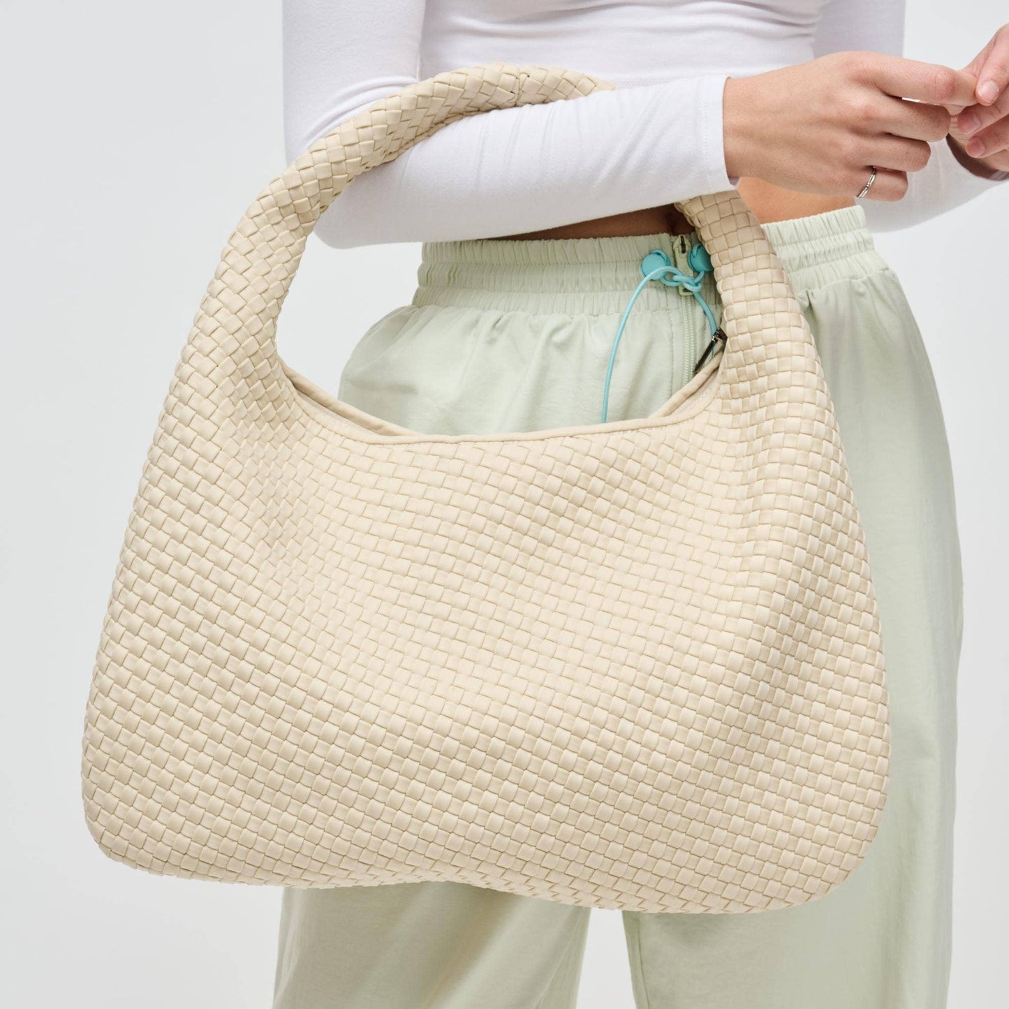 Dare to Dream - Large Woven Neoprene Hobo
