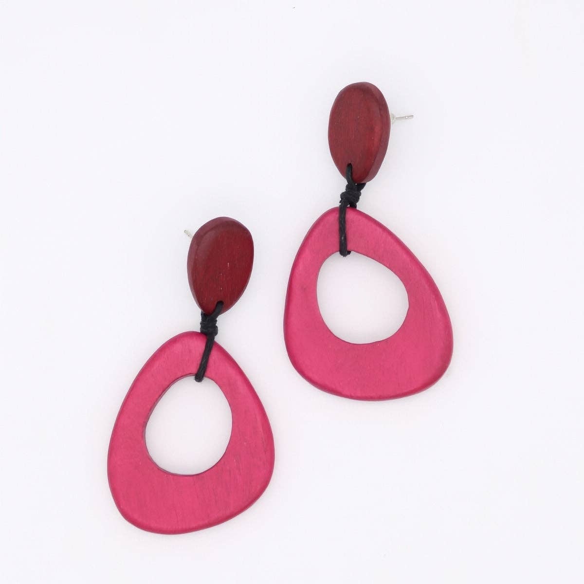 Pink Sage Drop Earrings