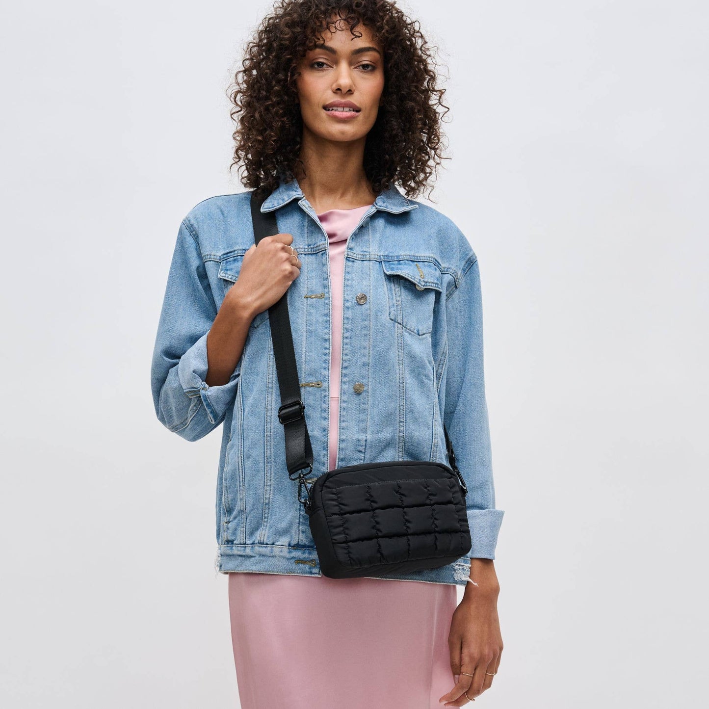 Inspiration - Quilted Puffer Nylon Crossbody
