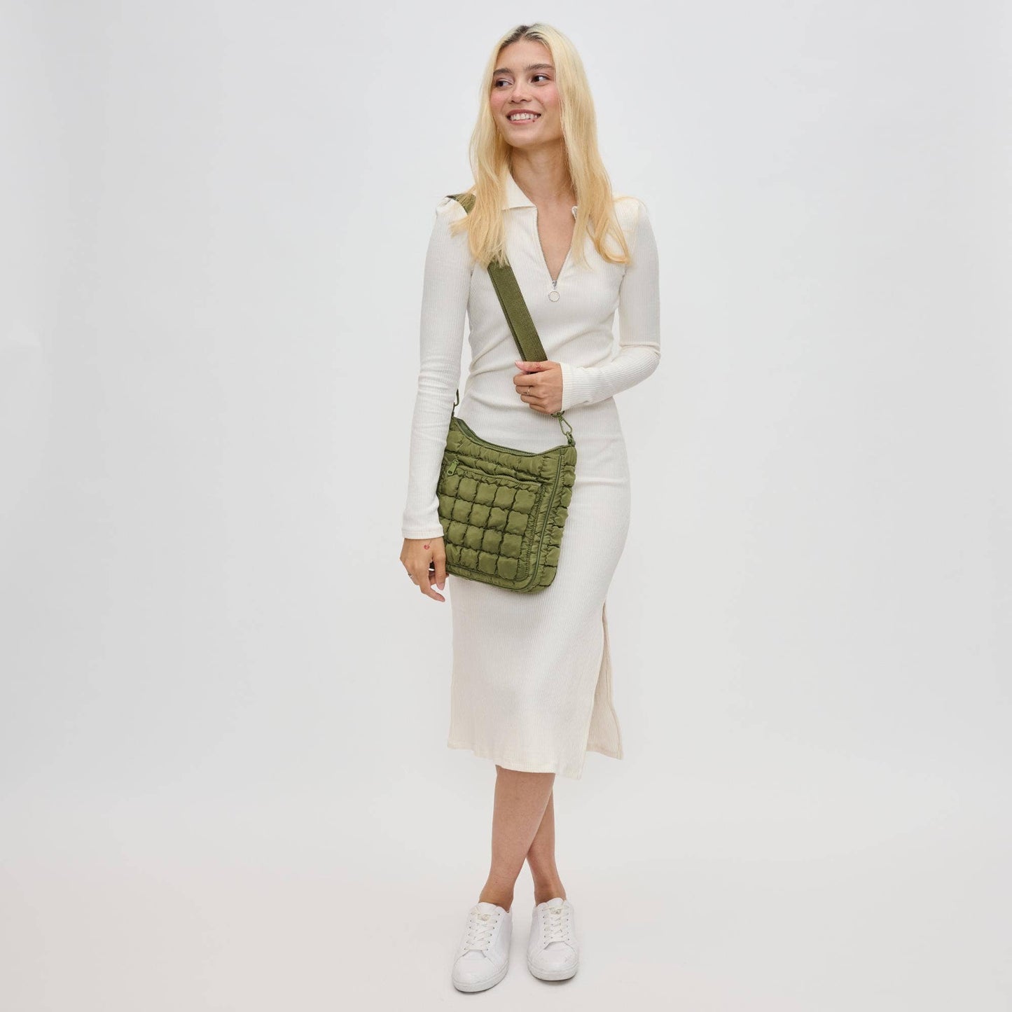 Aura - Quilted Nylon Puffer Crossbody