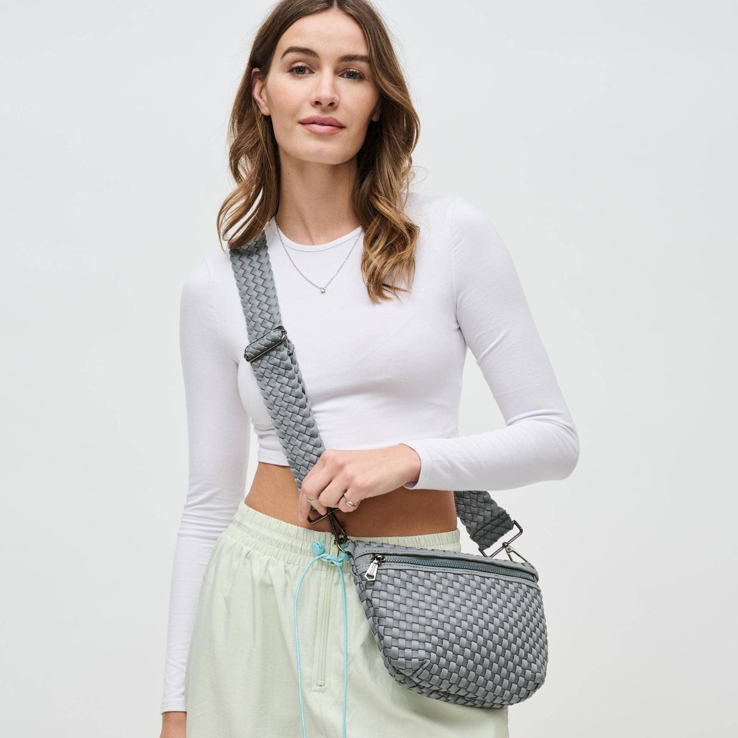 Ethereal - Woven Neoprene Crossbody Bag