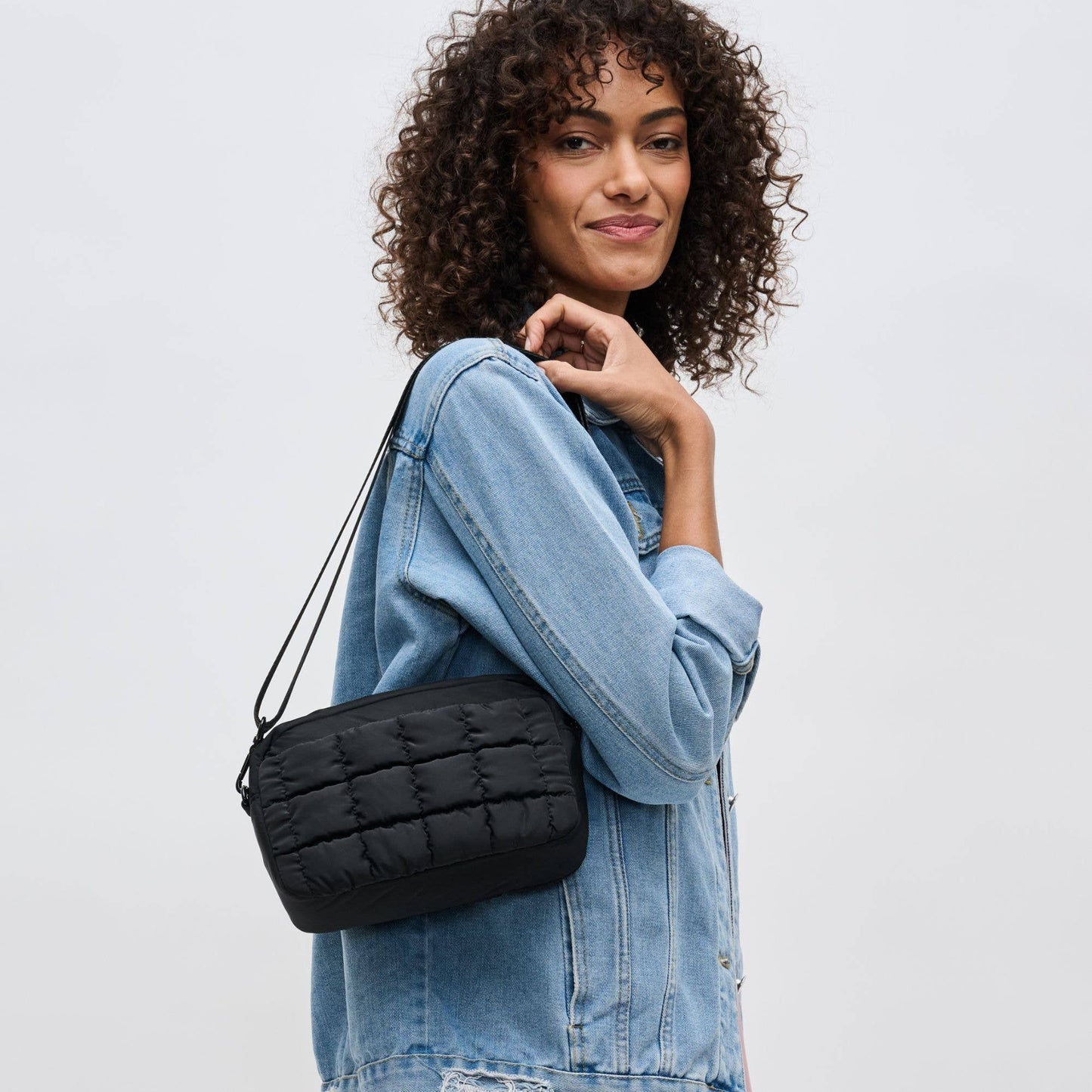 Inspiration - Quilted Puffer Nylon Crossbody