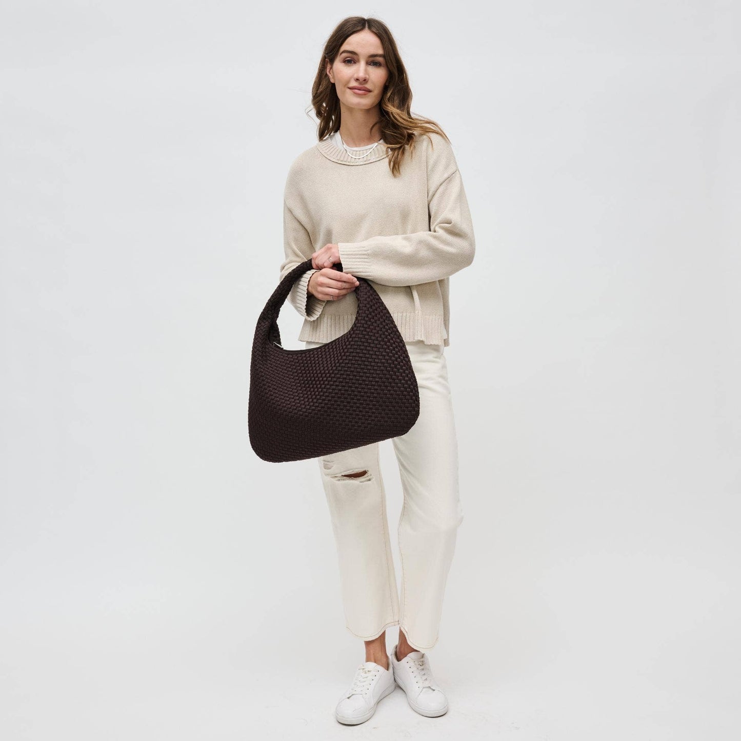 Dare to Dream - Large Woven Neoprene Hobo
