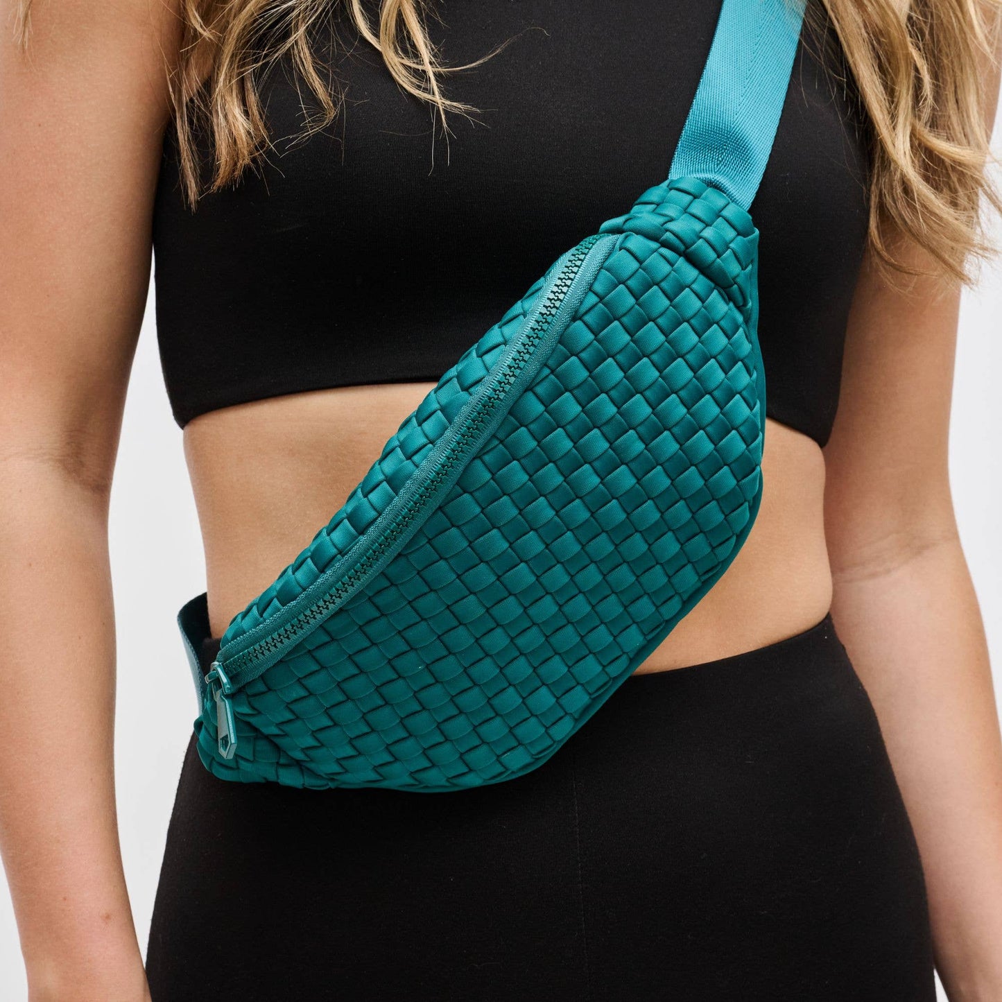 Aim High Woven Neoprene Belt Bag