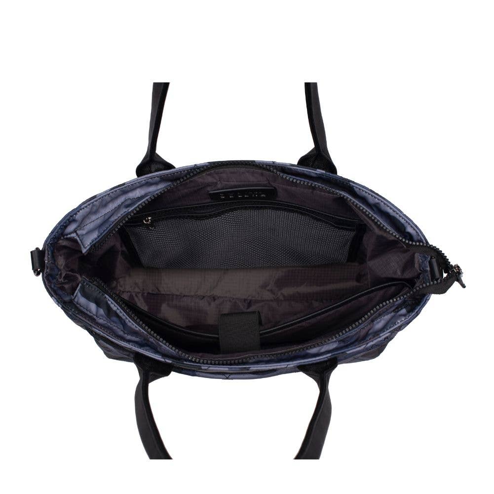 Motivator East West Quilted Nylon Tote