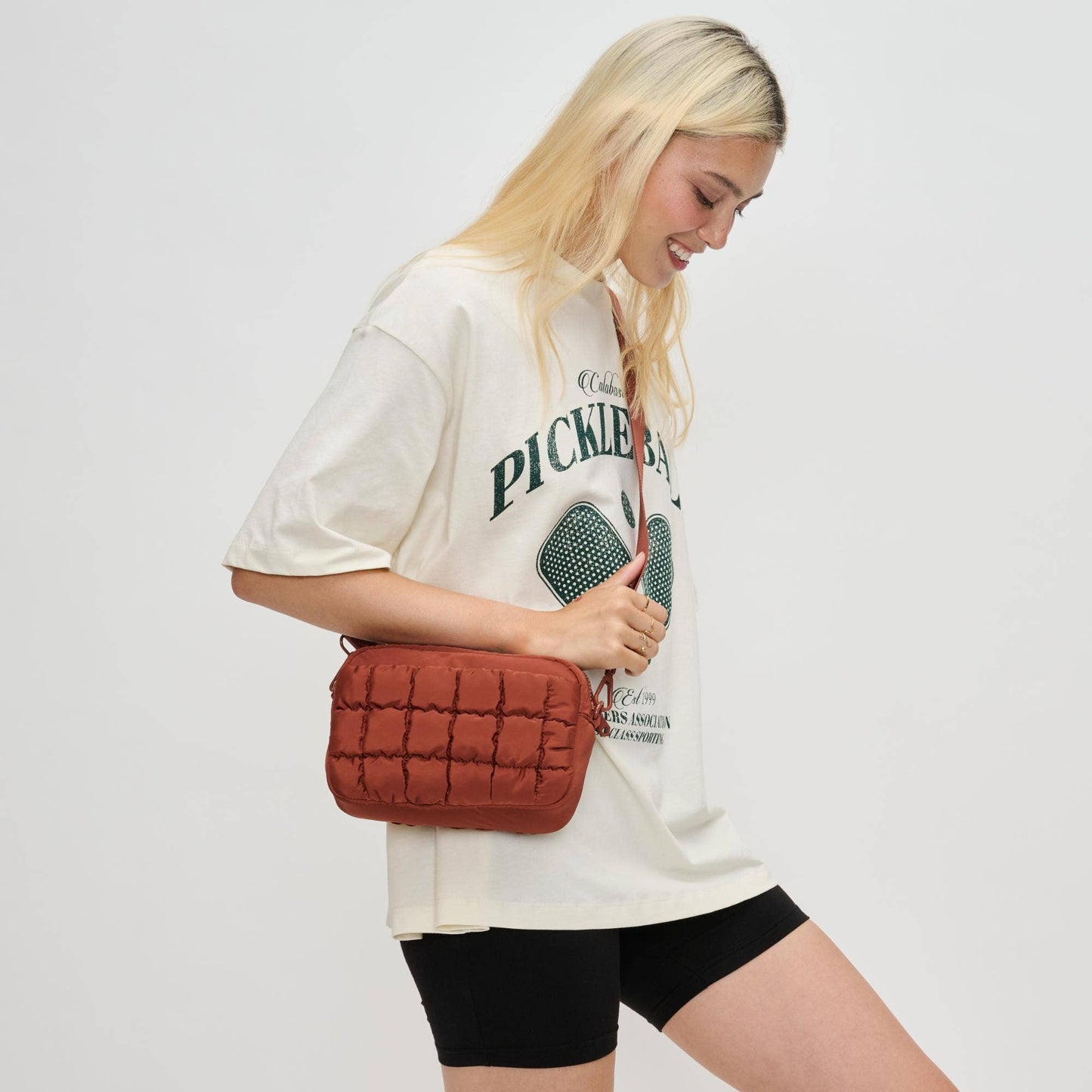 Inspiration - Quilted Puffer Nylon Crossbody