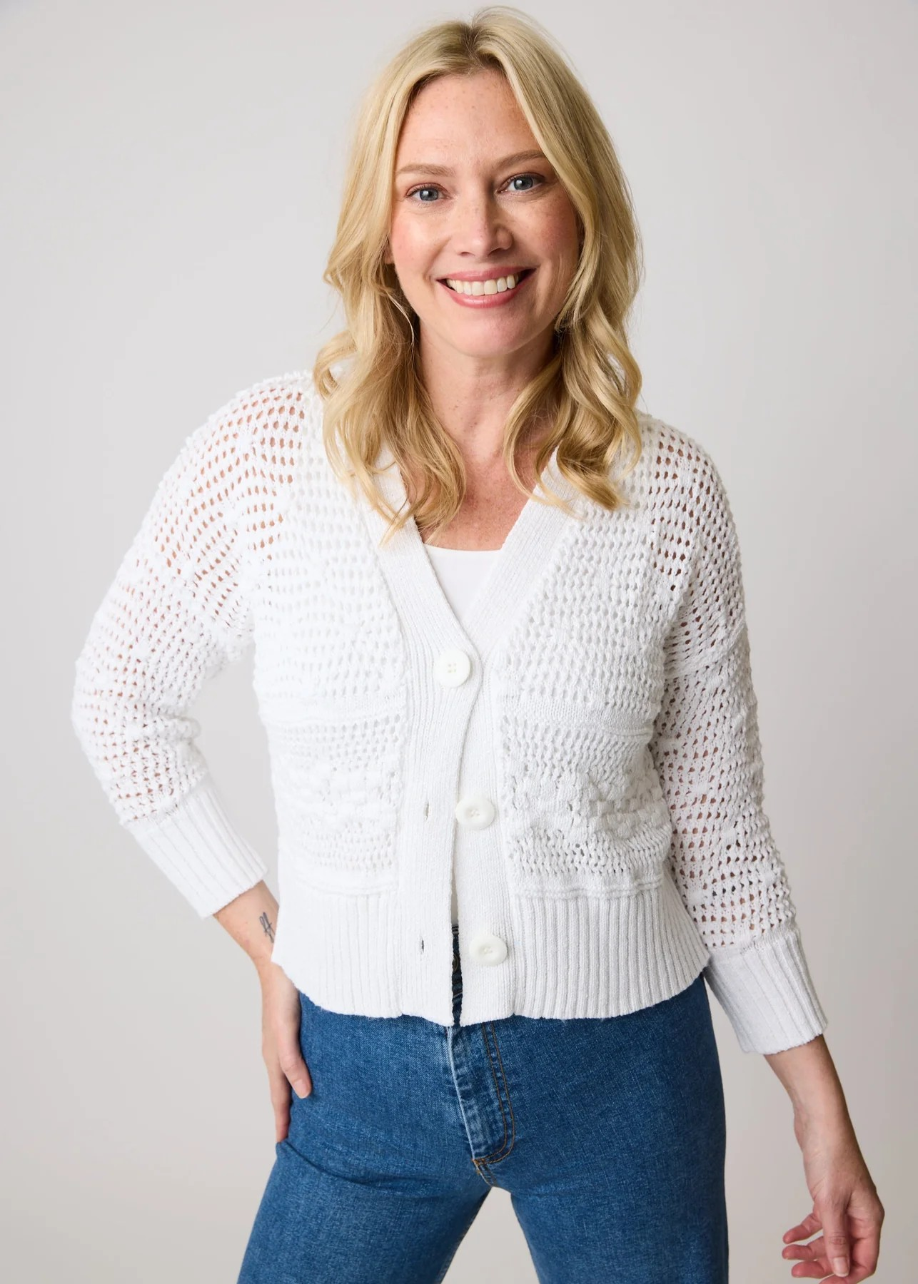 Shimmer Cardi