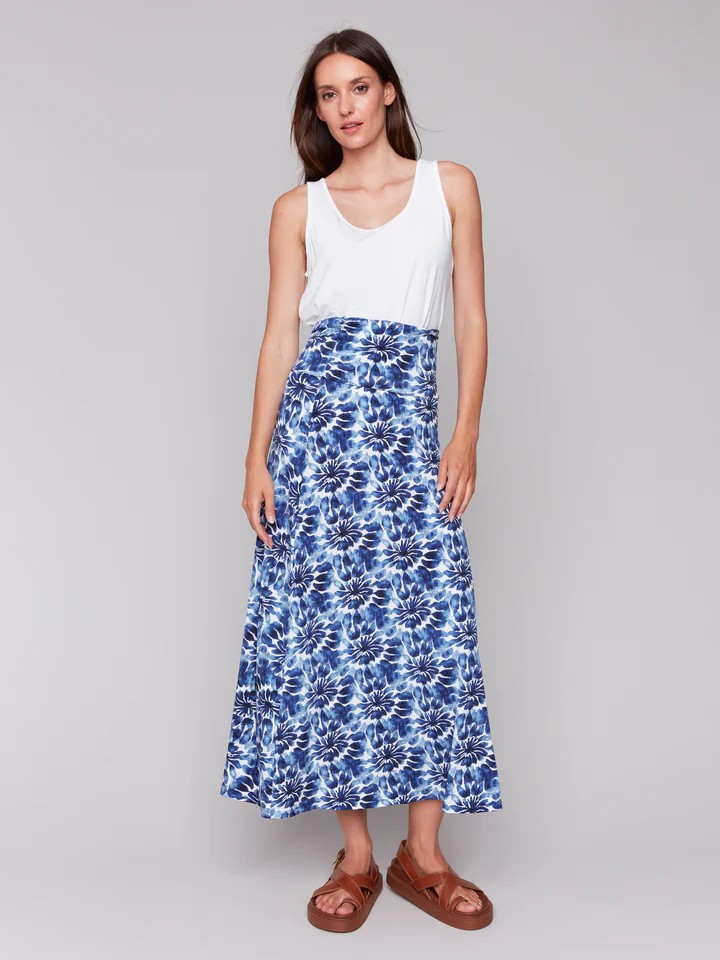 2-in-1 Printed Convertible Skirt/Dress
