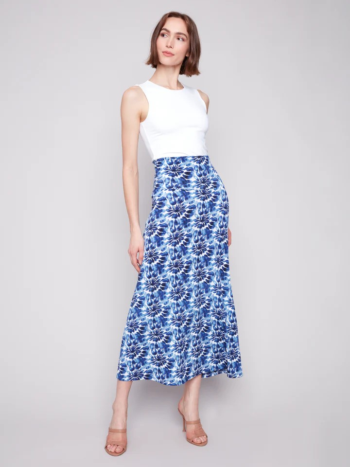 2-in-1 Printed Convertible Skirt/Dress