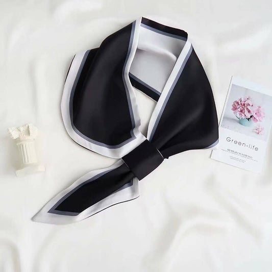 Black Highlight Loop Scarf