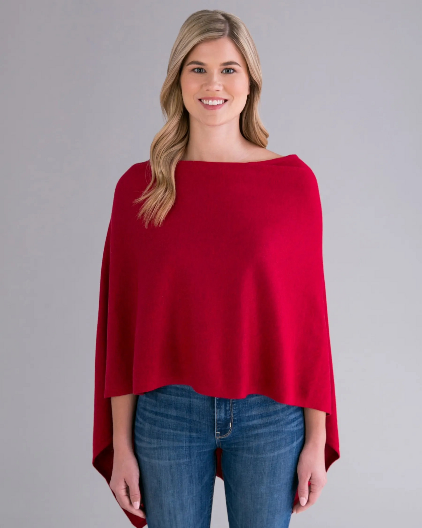 Cotton Cashmere Mini Ruffle Edge Topper