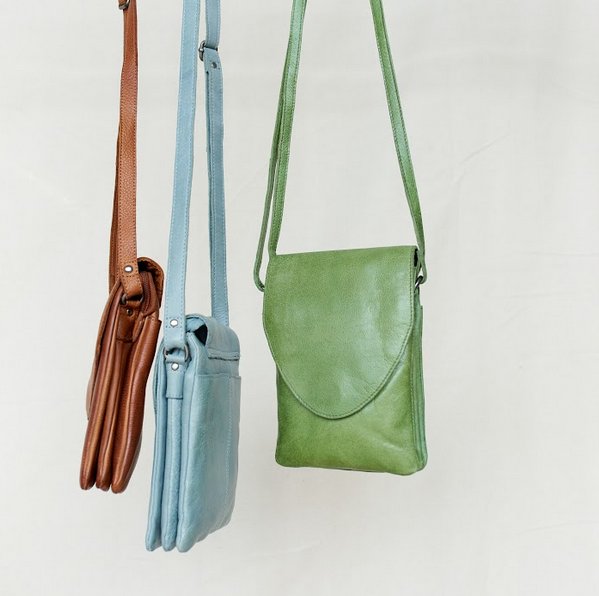 Pippa Handcrafted Leather Crossbody Bags